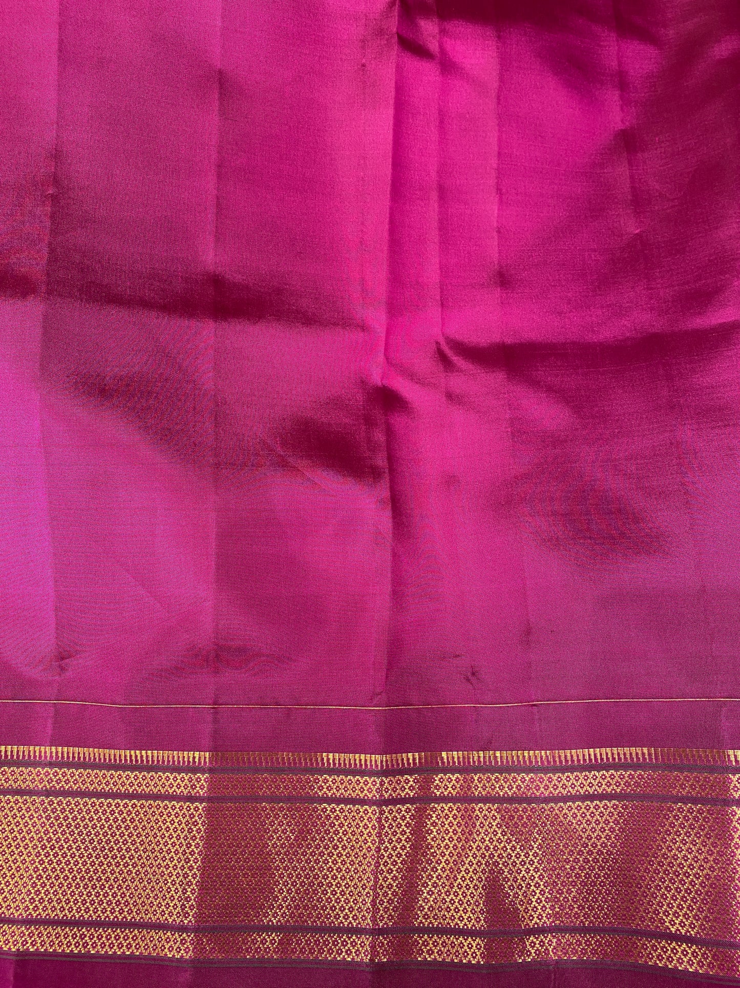 Rani & Red Paithani Silk Saree, Multi Colour Weaving, With Unstiched Blouse