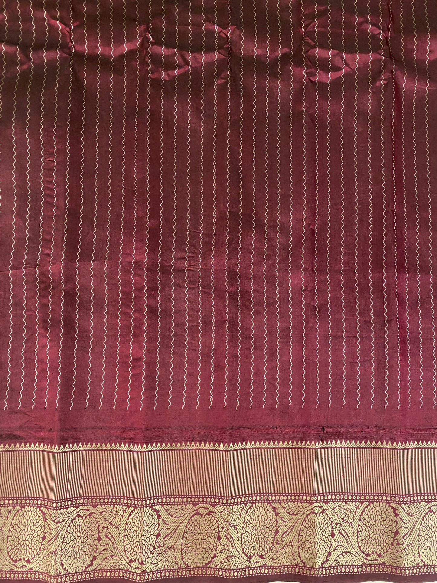 Lime Green Gadwal Silk Sarees With Unstiched Blouse
