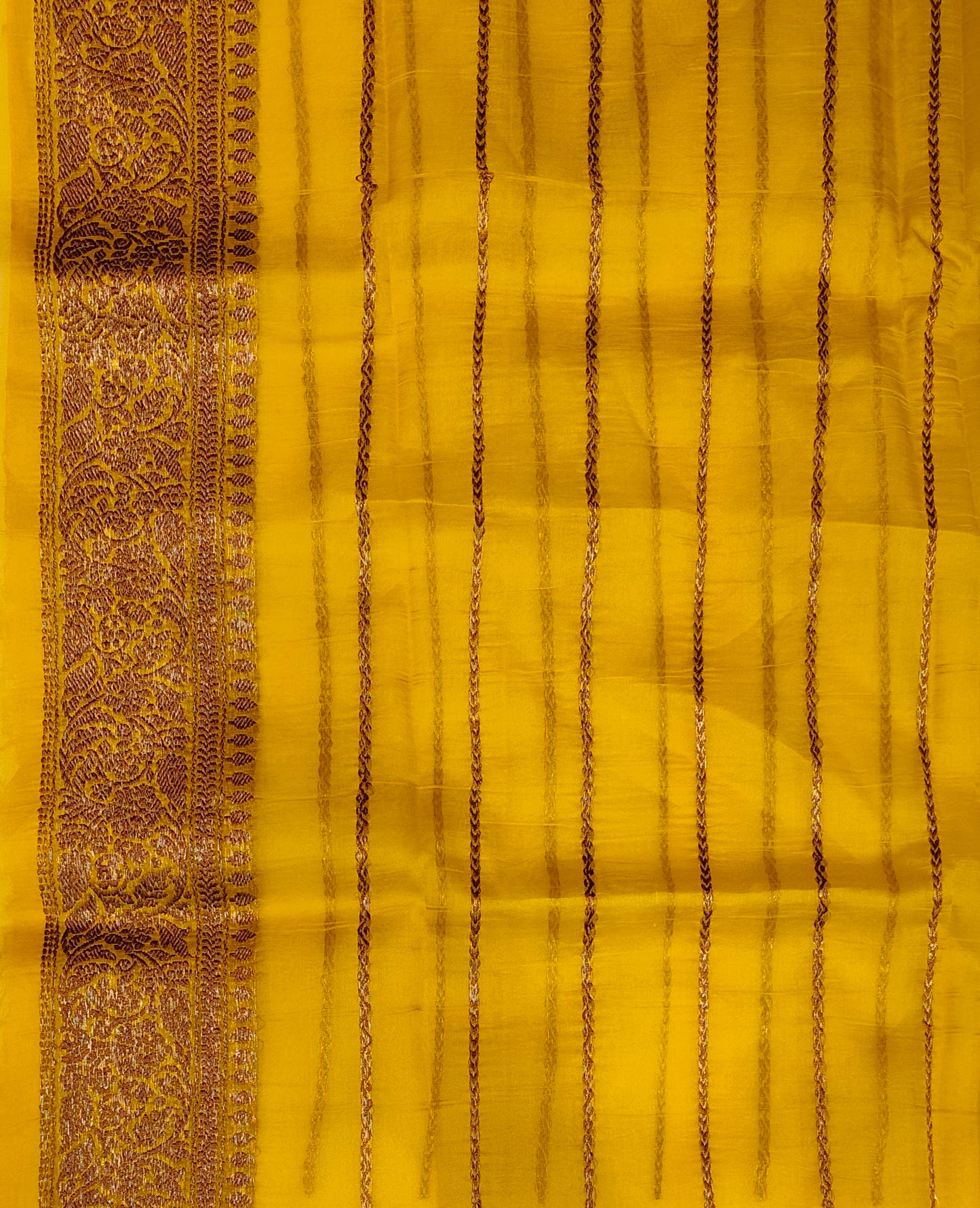 Magenta Red Kora Banarasi Silk Saree, With Unstiched Blouse