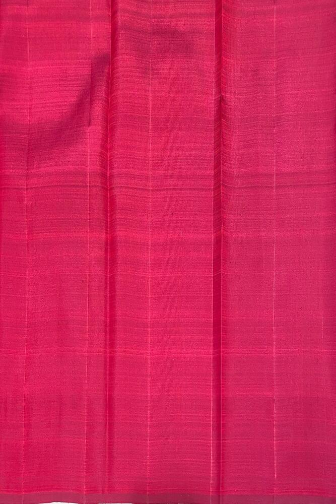 Red Pure Kanjeevaram Silk Saree, With Unstiched Blouse