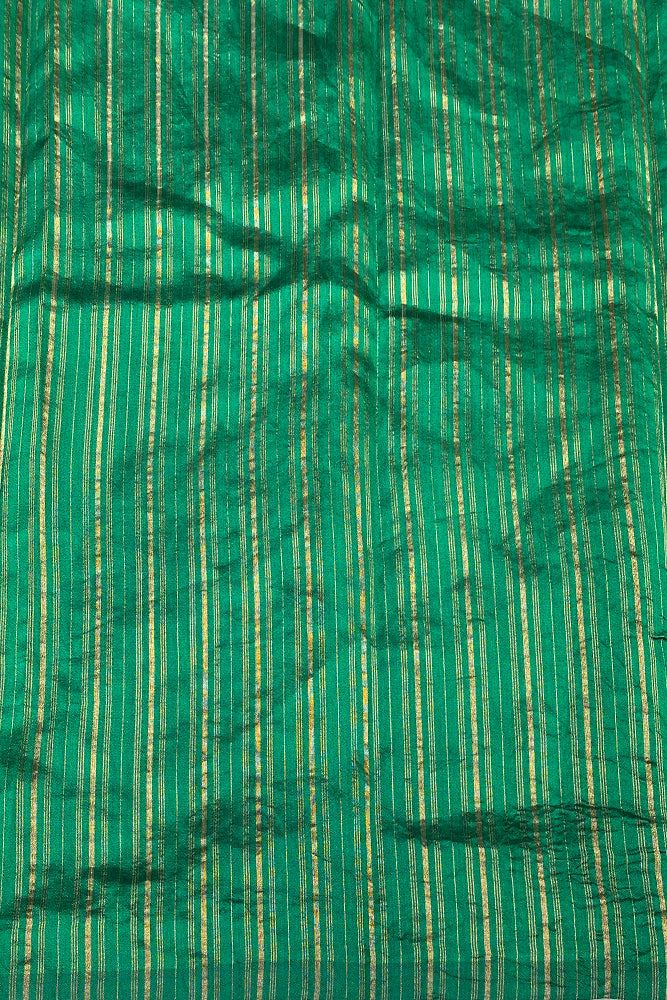 Red Chiniya Silk Saree Hand Woven Butas, With Unstiched Blouse