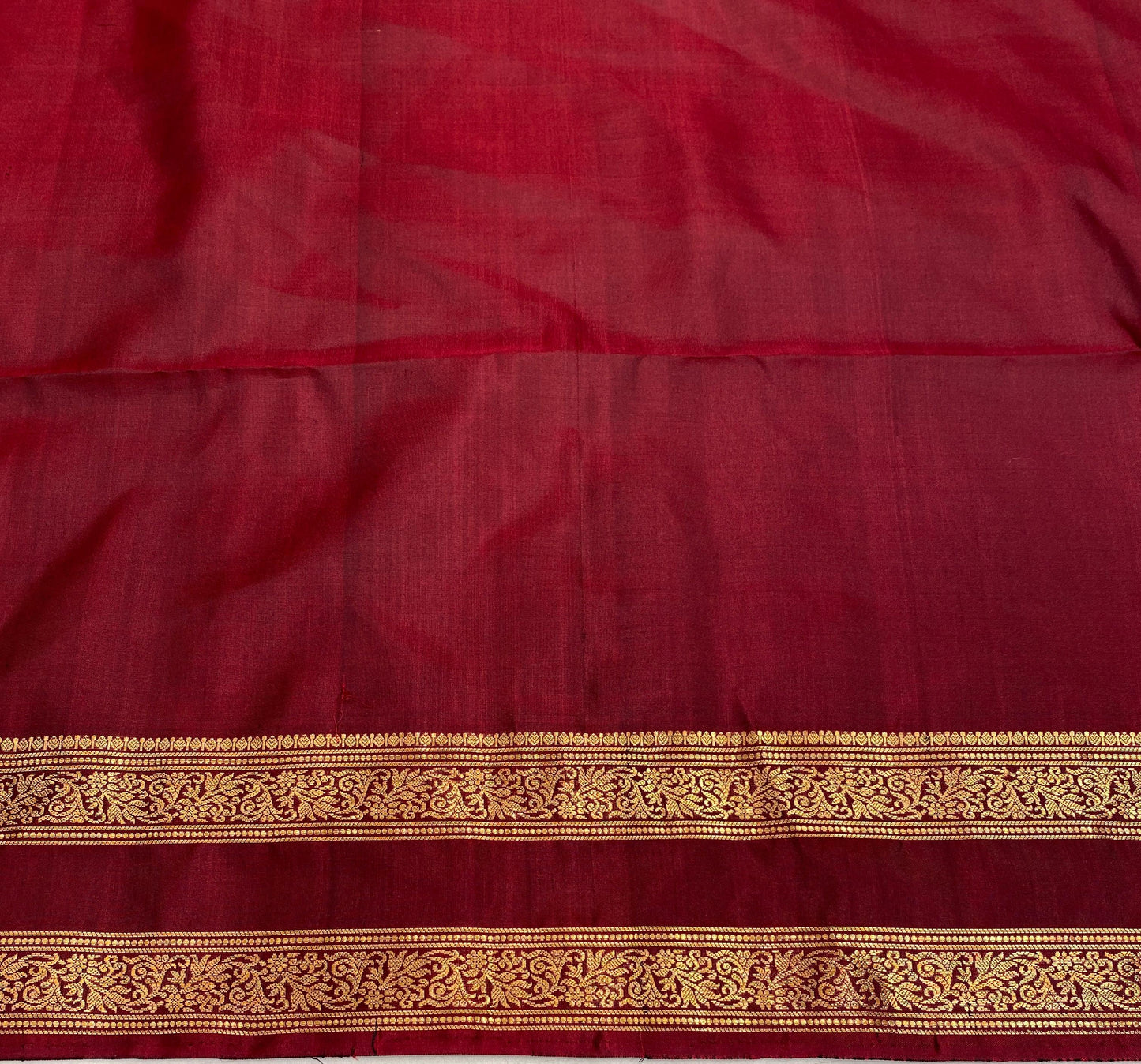 Grey Coimbatore Silk Saree, With Unstiched Blouse