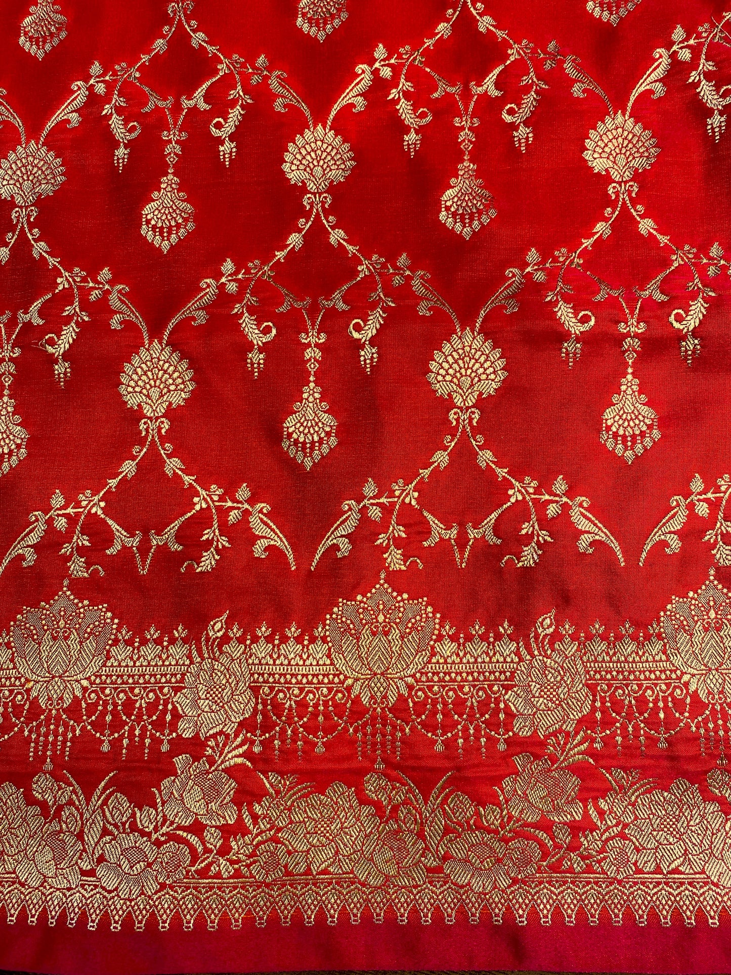 Magenta Semi Mashru Katan Silk Saree, With Unstiched Blouse