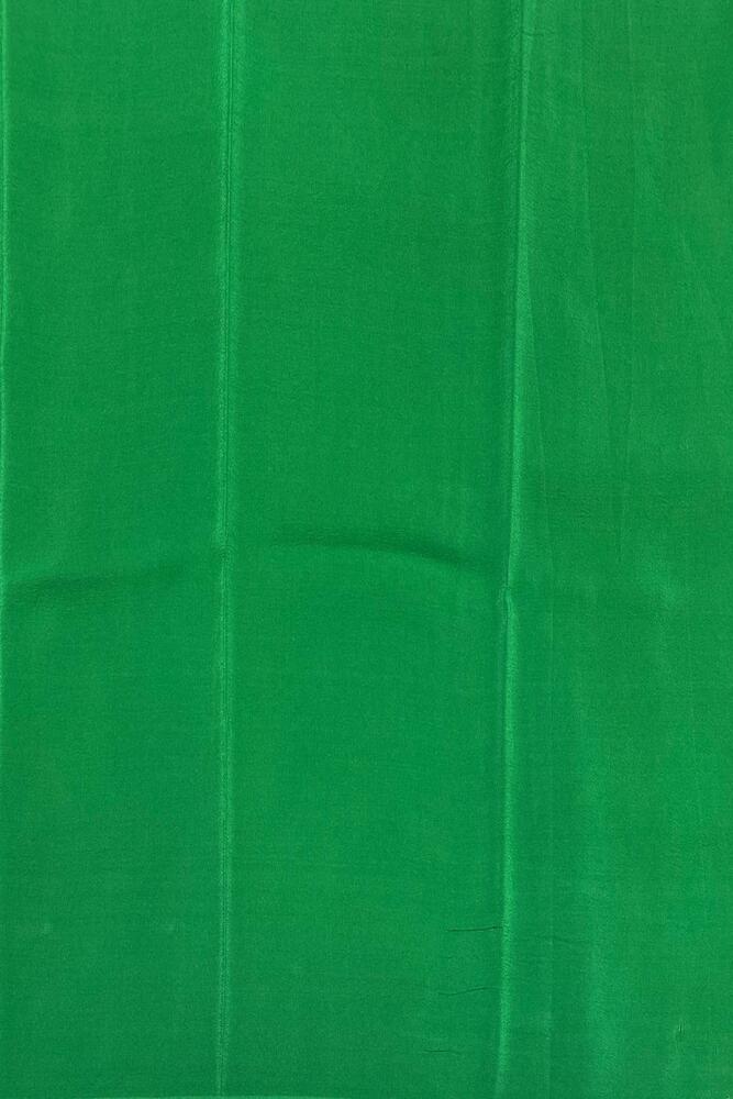 Deep green floral printed chiffon saree with unstiched blouse piece, perfect for party wear, by Saarang Sarees.