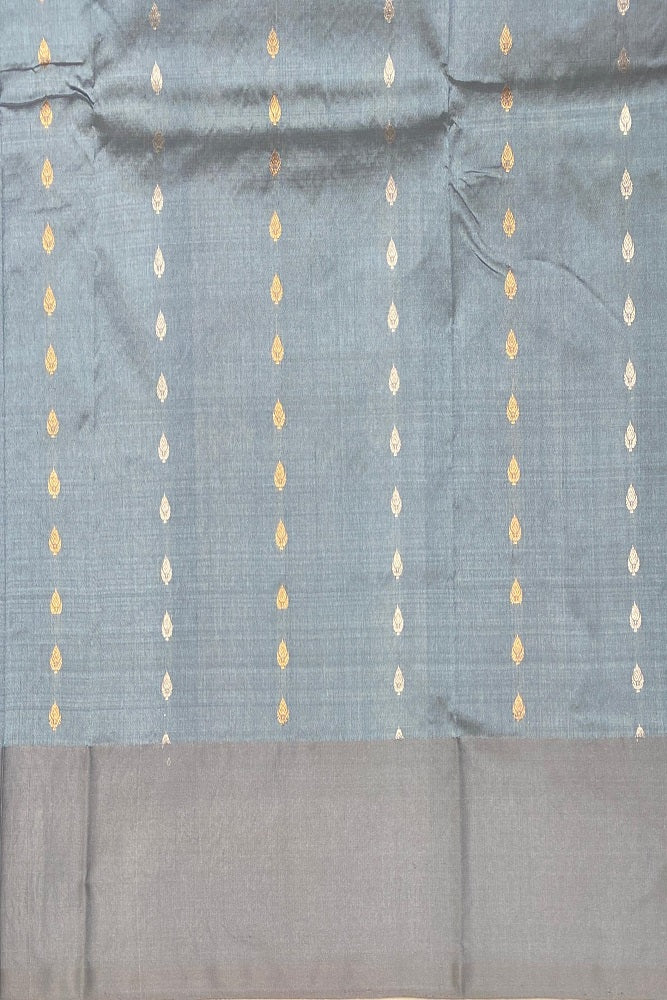 Light Coffee Katan Banarasi Saree Hand Woven Work, With Unstiched Blouse