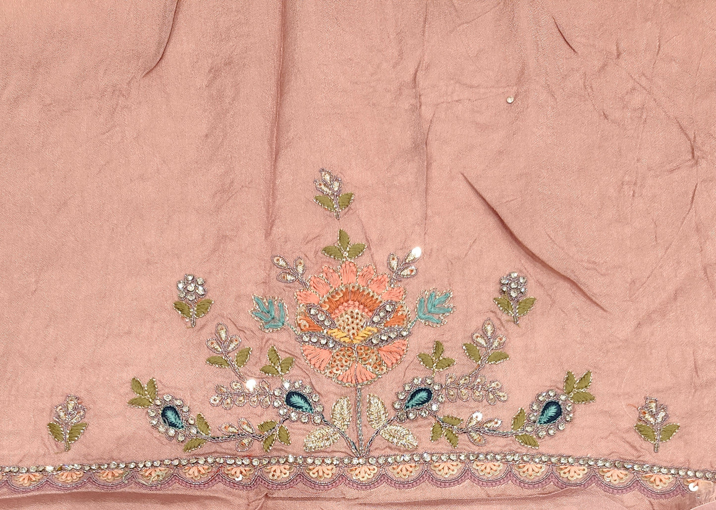 Pista Green Tissue Kanjeevaram Silk Sarees With Embroidery Work, With Unstiched Blouse