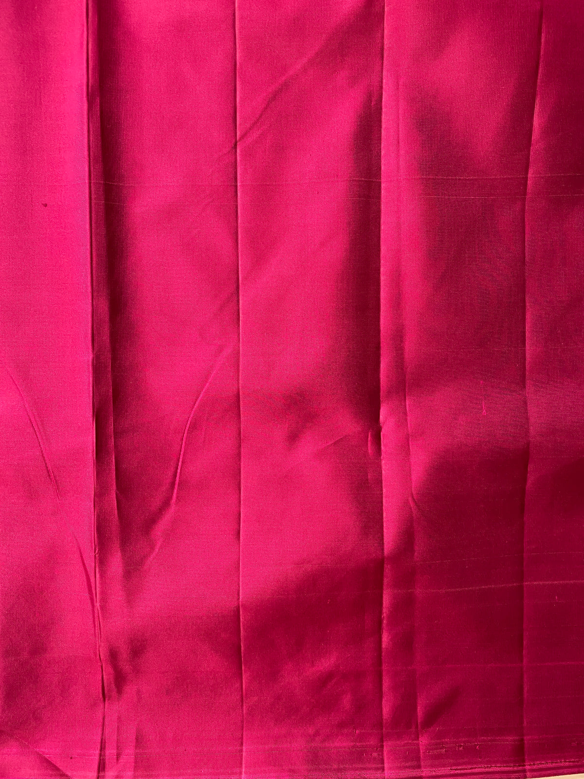 Magenta Pure Kanjeevaram Silk Saree, With Unstiched Blouse