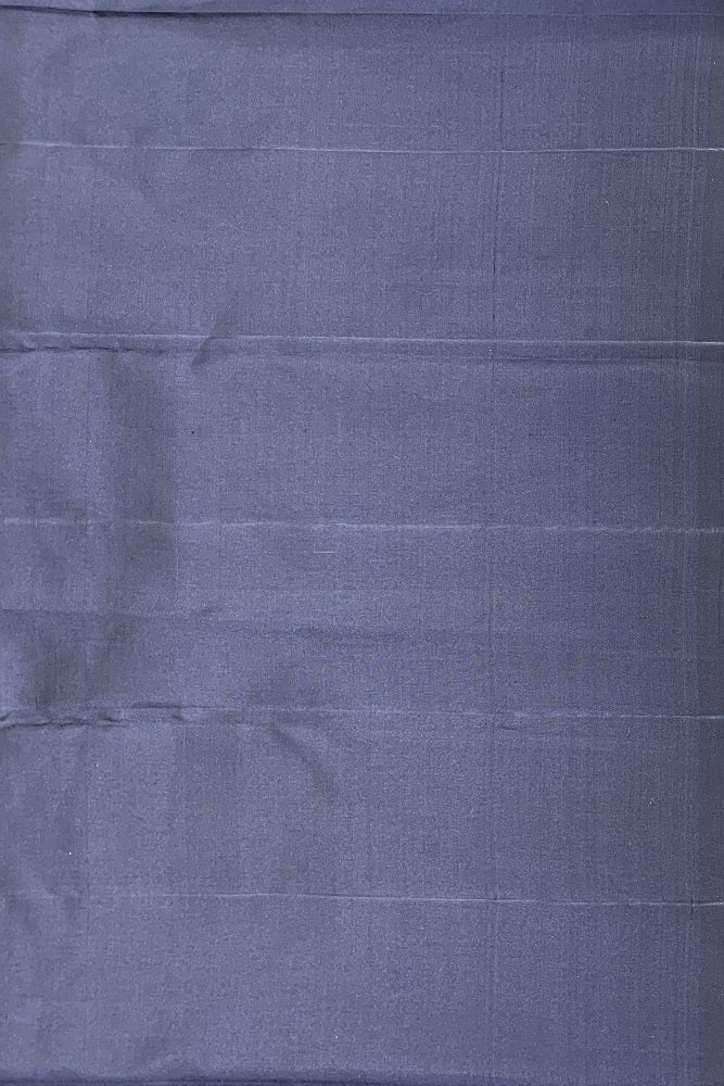 DEEP BLUE KANJEEVARAM SILK SAREE WITH BLOUSE