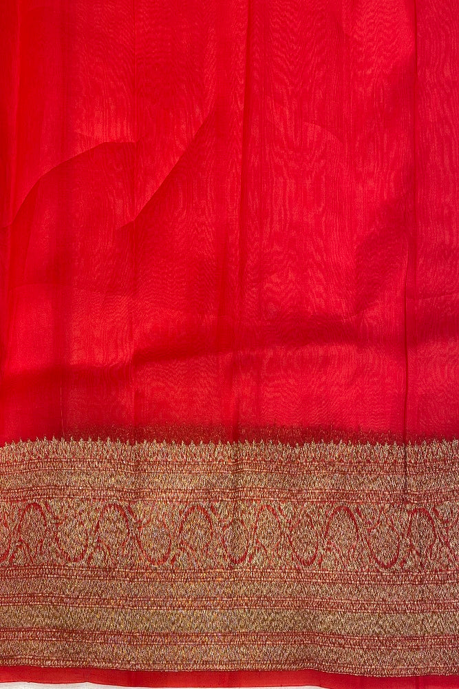 Black Kora Banarasi Silk Saree, With Unstiched Blouse